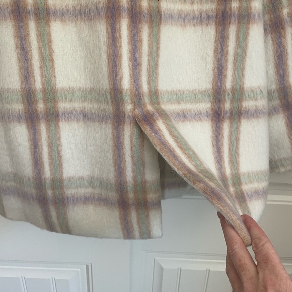 NWT For Love & lemons oversized knit blazer jacket size large cream - Picture 7 of 11